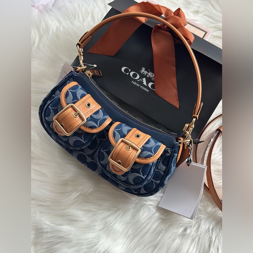 Coach Ashton Bag In Signature Denim